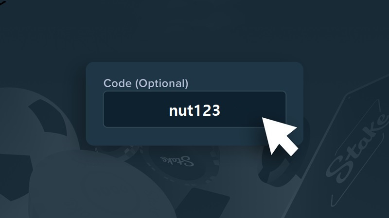 게임 보너스 코드 nut123 입력 화면